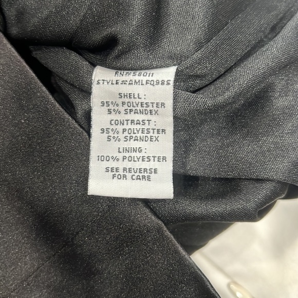 Sangria formal dress tuxedo style never worn - Picture 4 of 5